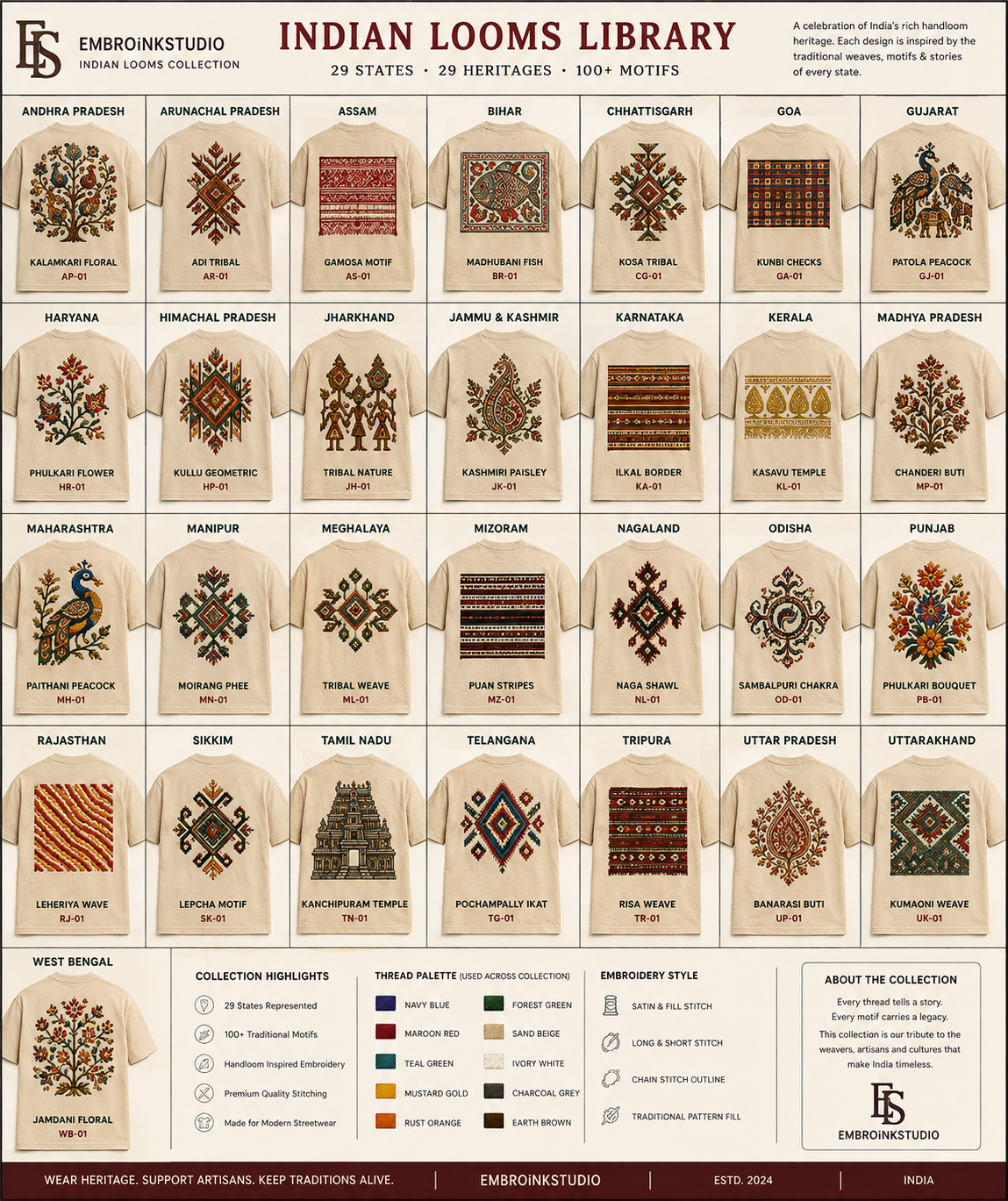 Embroidery Collection